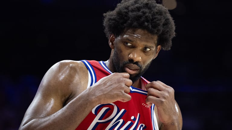 Philadelphia 76ers' Joel Embiid 