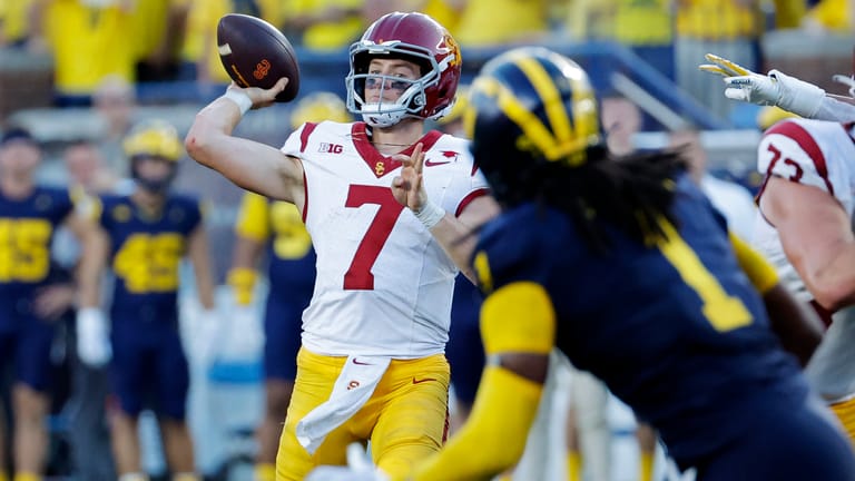 NCAA Football: Southern California at Michigan