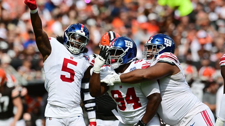NFL: New York Giants at Cleveland Browns