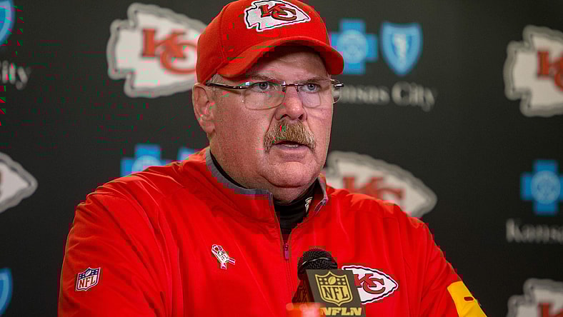 Kansas City Chiefs head coach Andy Reid
