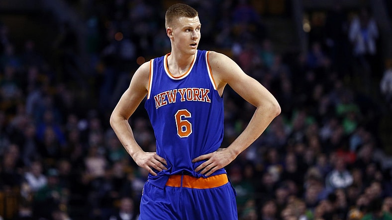 Kristaps Porzingis is a name to watch as NBA trades go down