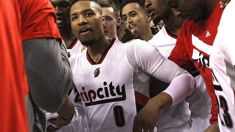 Damian LIllard Portland Trail Blazers