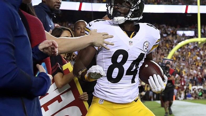 NFL celebration penalties, Antonio Brown