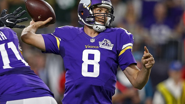 Vikings quarterback Sam Bradford on Monday Night Football