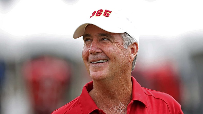 Bruce Allen Washington Redskins president at training camp