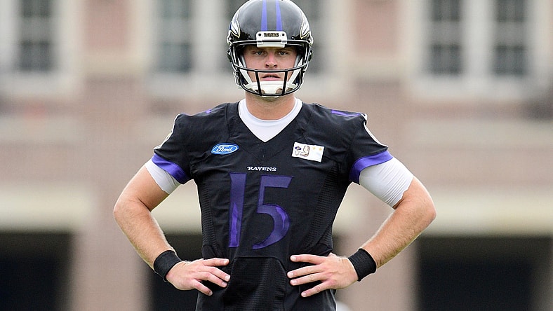 Ryan Mallett Baltimore Ravens Training camp