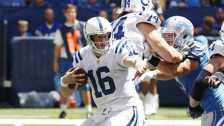Indianapolis Colts quarterback Scott Tolzien