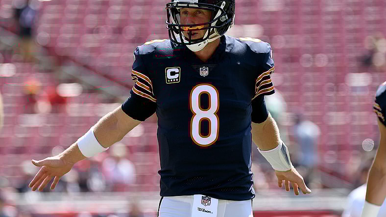 Bears quarterback Mike Glennon was atrocious in return to Tampa Bay. Butterfinger