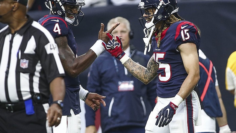 Houston Texans quarterback Deshaun Watson and receiver Will Fuller