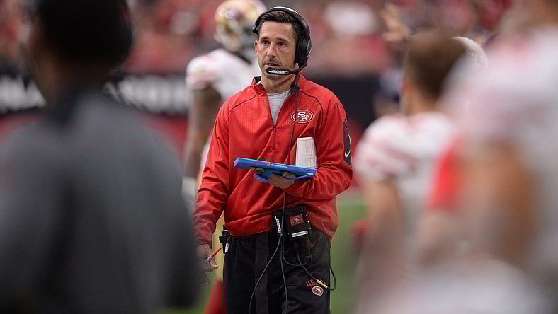 San Francisco 49ers head coach Kyle Shanahan