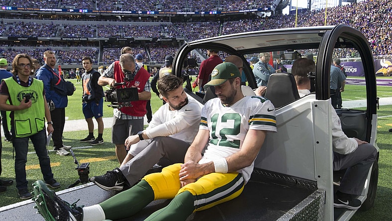 Green Bay Packers quarterback Aaron Rodgers