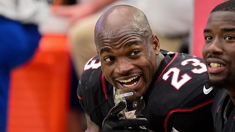 Arizona Cardinals running back Adrian Peterson in NFL Week 6