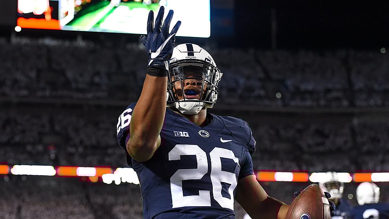 Penn State running back Saquon Barkley in college football Week 8