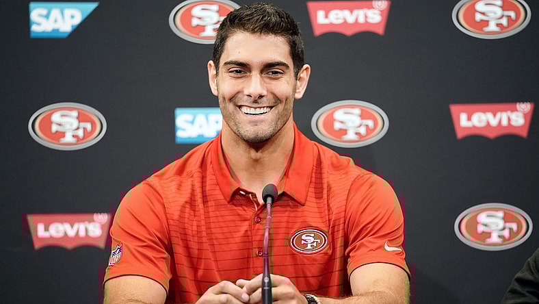 49ers quarterback Jimmy Garoppolo