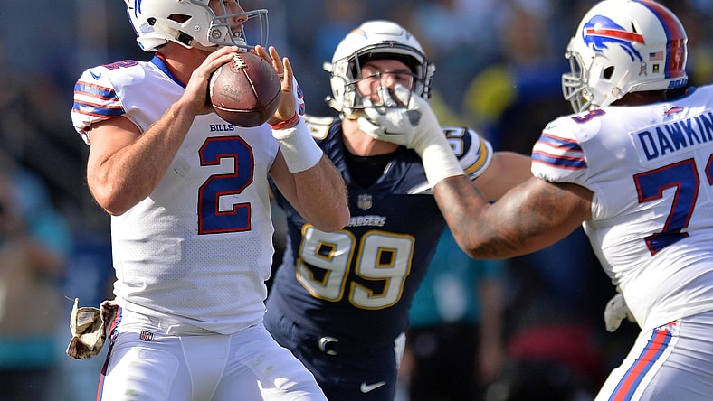 Bills quarterback Nathan Peterman