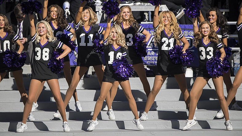 TCU showgirl dancers cheerleaders