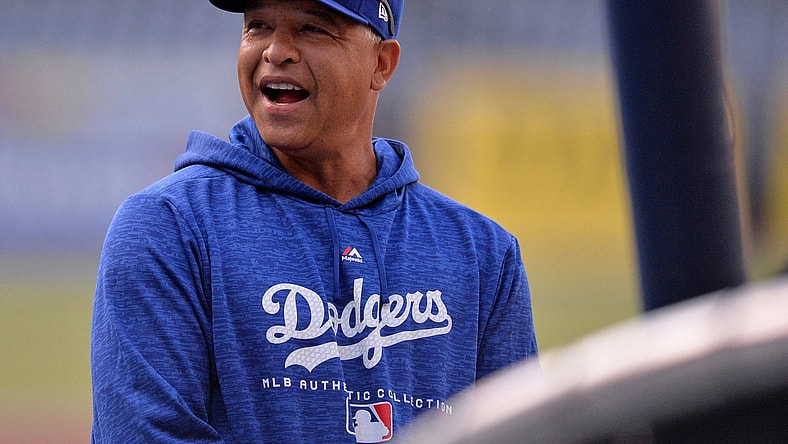 Dodgers manager Dave Roberts