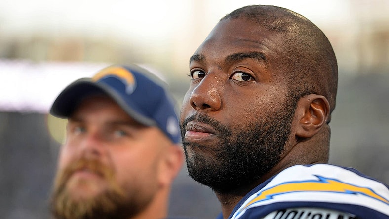 Chargers offensive tackle Russell Okung