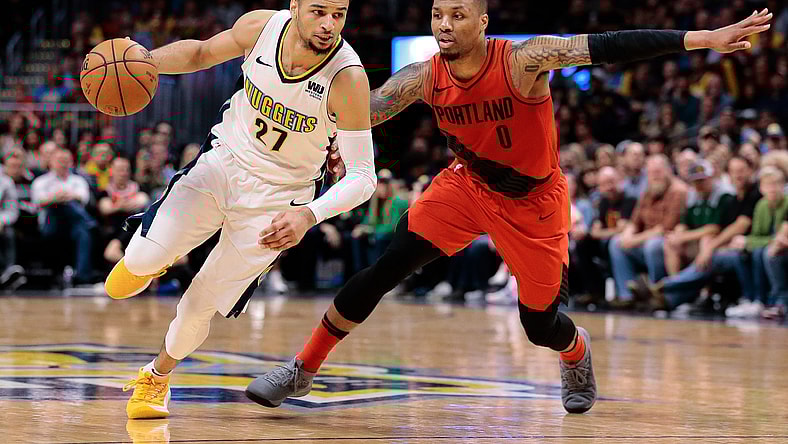 Trail Blazers vs. Nuggets Damian Lillard Jamal Murray
