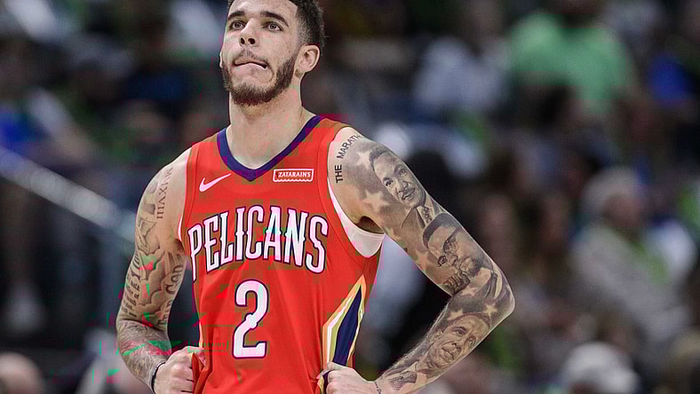 Pelicans bench Lonzo Ball