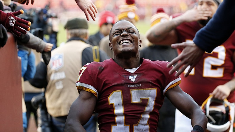 Washington Football Team WR Terry McLaurin after game against Lions