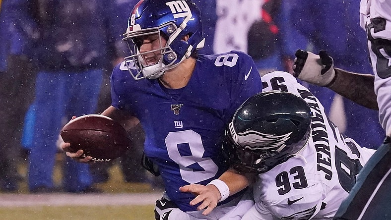 Daniel Jones Giants offensive tackle