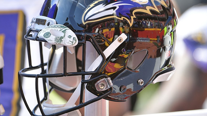 Baltimore Ravens helmet