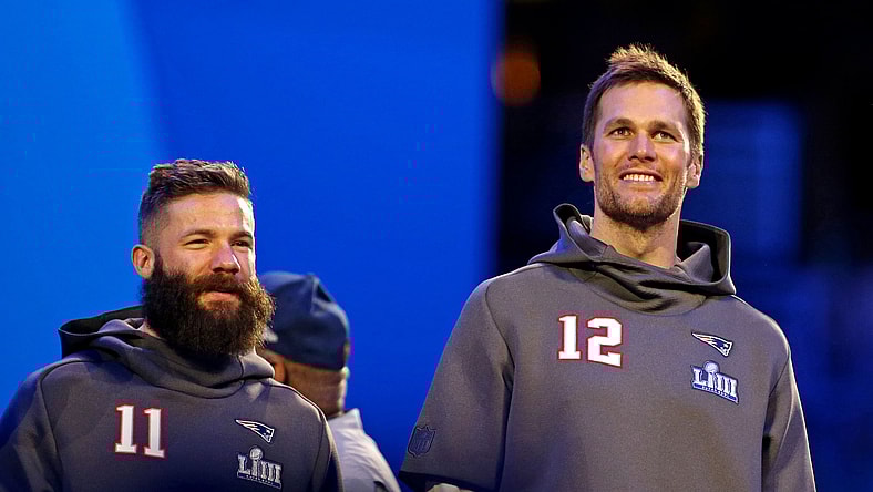 Julian Edelman Tom Brady