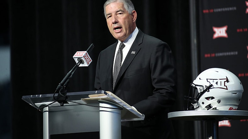 Big 12 commissioner Bob Bowlsby