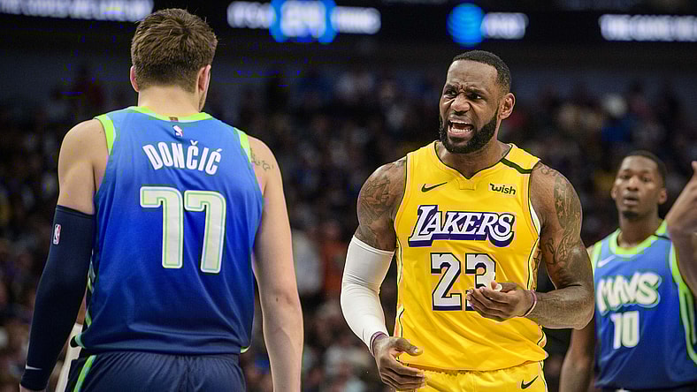 LeBron James Luka Doncic