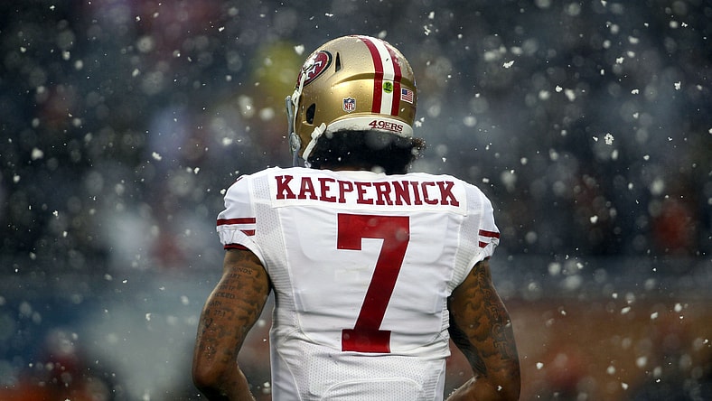 NFL quarterback Colin Kaepernick