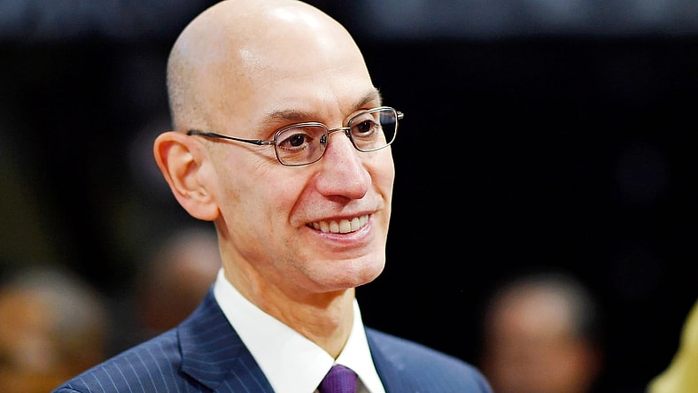 NBA Commissioner Adam Silver during the NBA All-Star Game