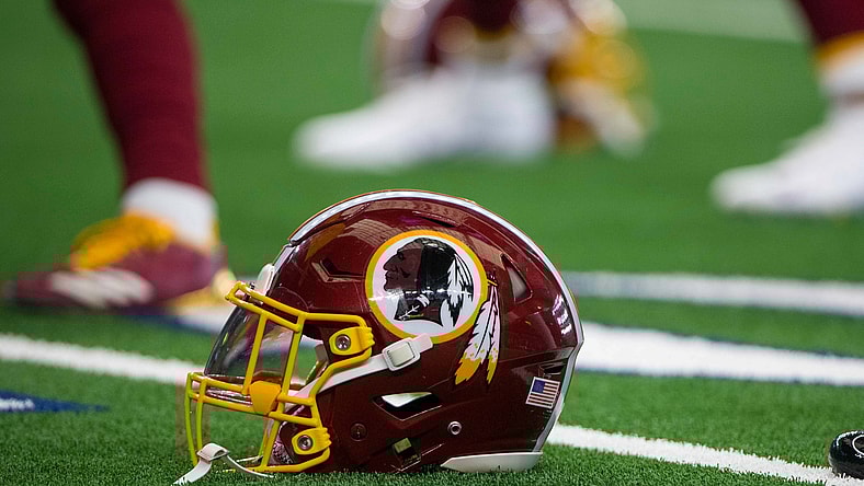 Washington Redskins football helmet