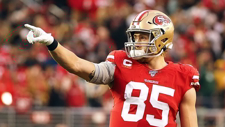 49ers tight end George Kittle