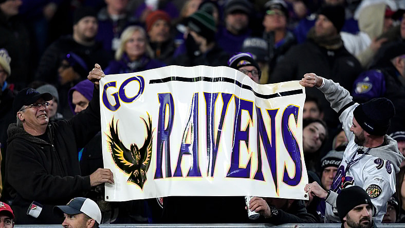 Baltimore Ravens fans at M&T Bank Stadium