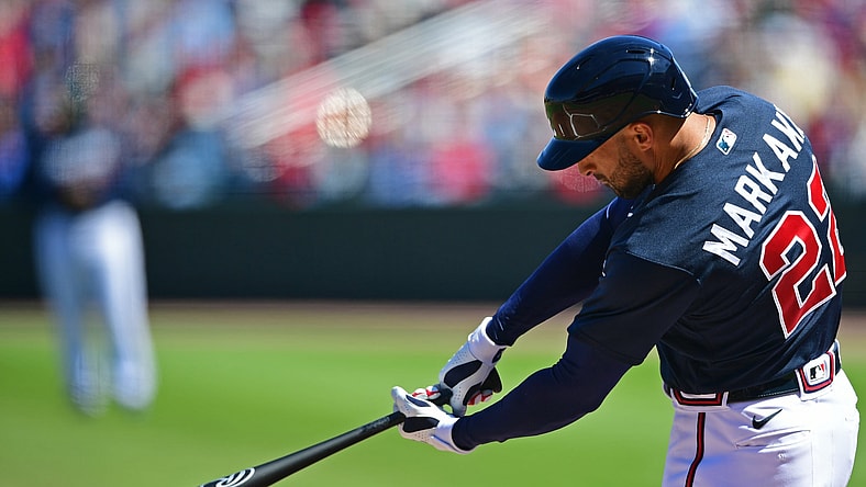 Atlanta Braves outfielder Nick Markakis