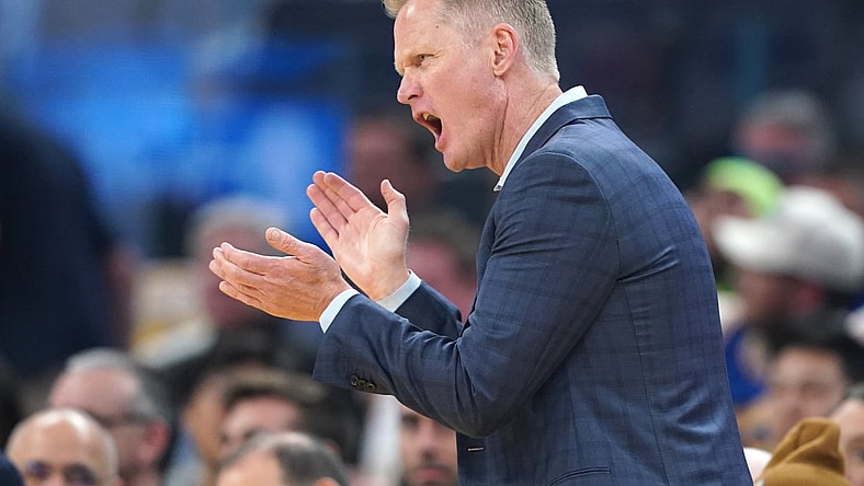 Golden State Warriors head coach Steve Kerr