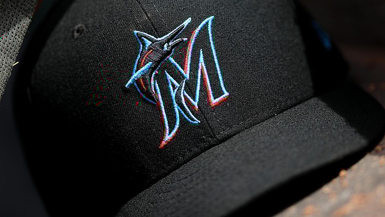 Miami Marlins hat and logo