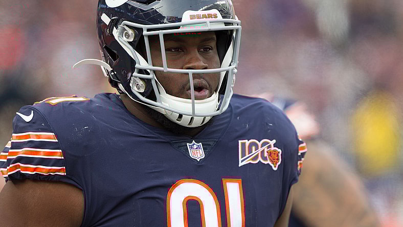 Bears DT Eddie Goldman against the Vikings