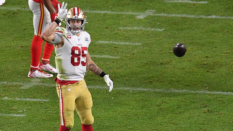 49ers tight end George Kittle