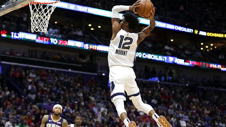 Memphis Grizzlies Ja Morant dunk