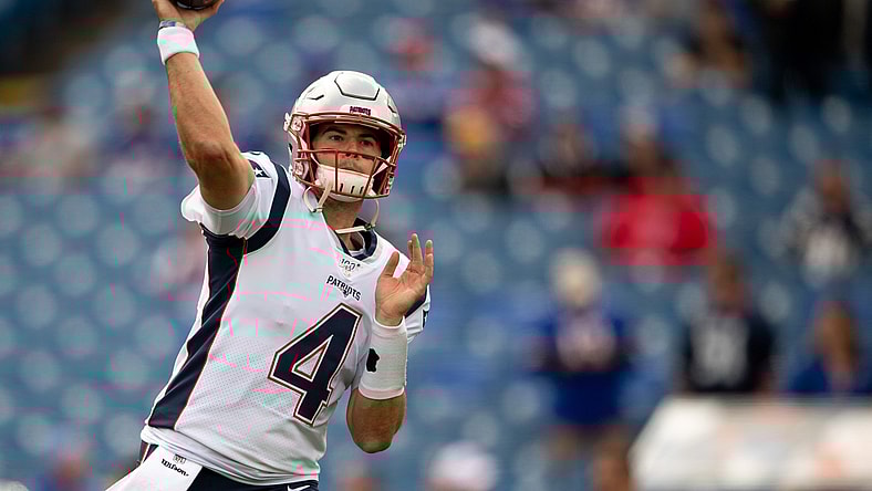 New England Patriots quarterback Jarrett Stidham