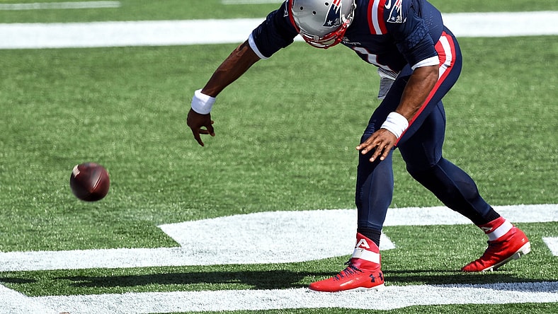 New England Patriots quarterback Cam Newton