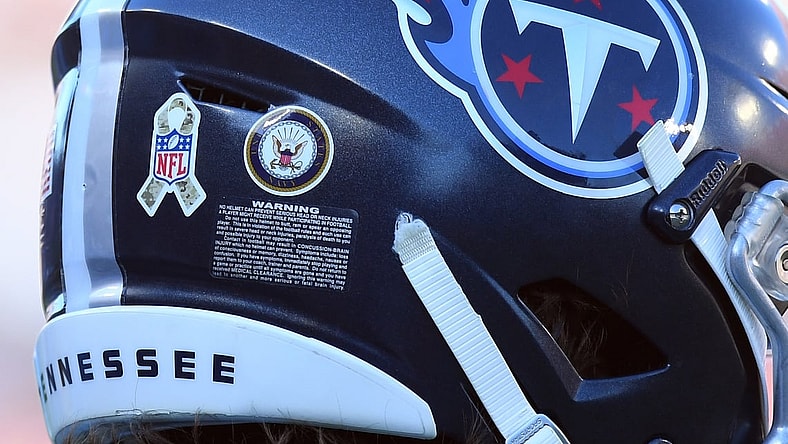 Tennessee Titans football helmet