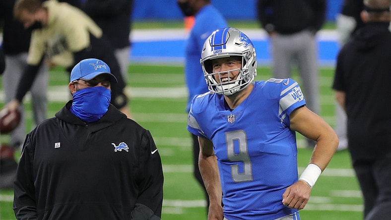 Lions Matthew Stafford is not one of the top fantasy QBs for Week 10