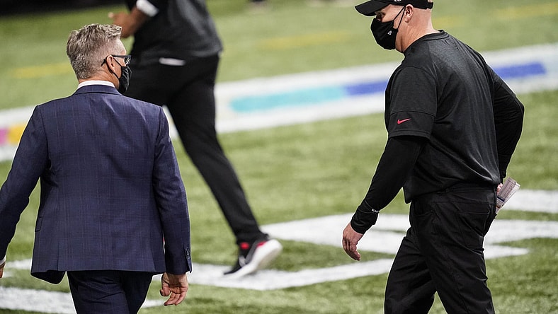 Falcons head coach Dan Quinn following loss to Panthers
