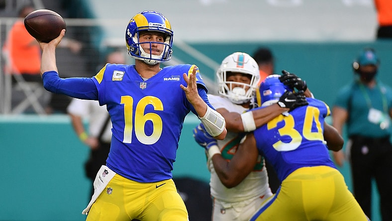 Jared Goff had one of the worst quarterback performances in NFL Week 8