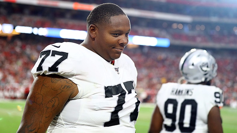 Las Vegas Raiders trade Trent Brown back to New England Patriots