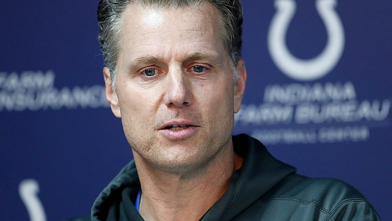 Indianapolis Colts defensive coordinator Matt Eberflus speaks to the media during the Colts mandatory minicamp at the Colts Complex on Wednesday, June 12, 2019.
Colts Minicamp