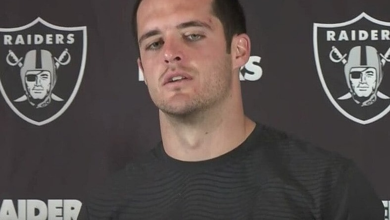 Derek Carr Oakland Raiders Las Vegas Raiders Report